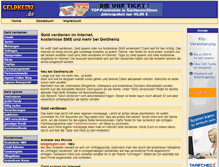 Tablet Screenshot of geldheinz.de